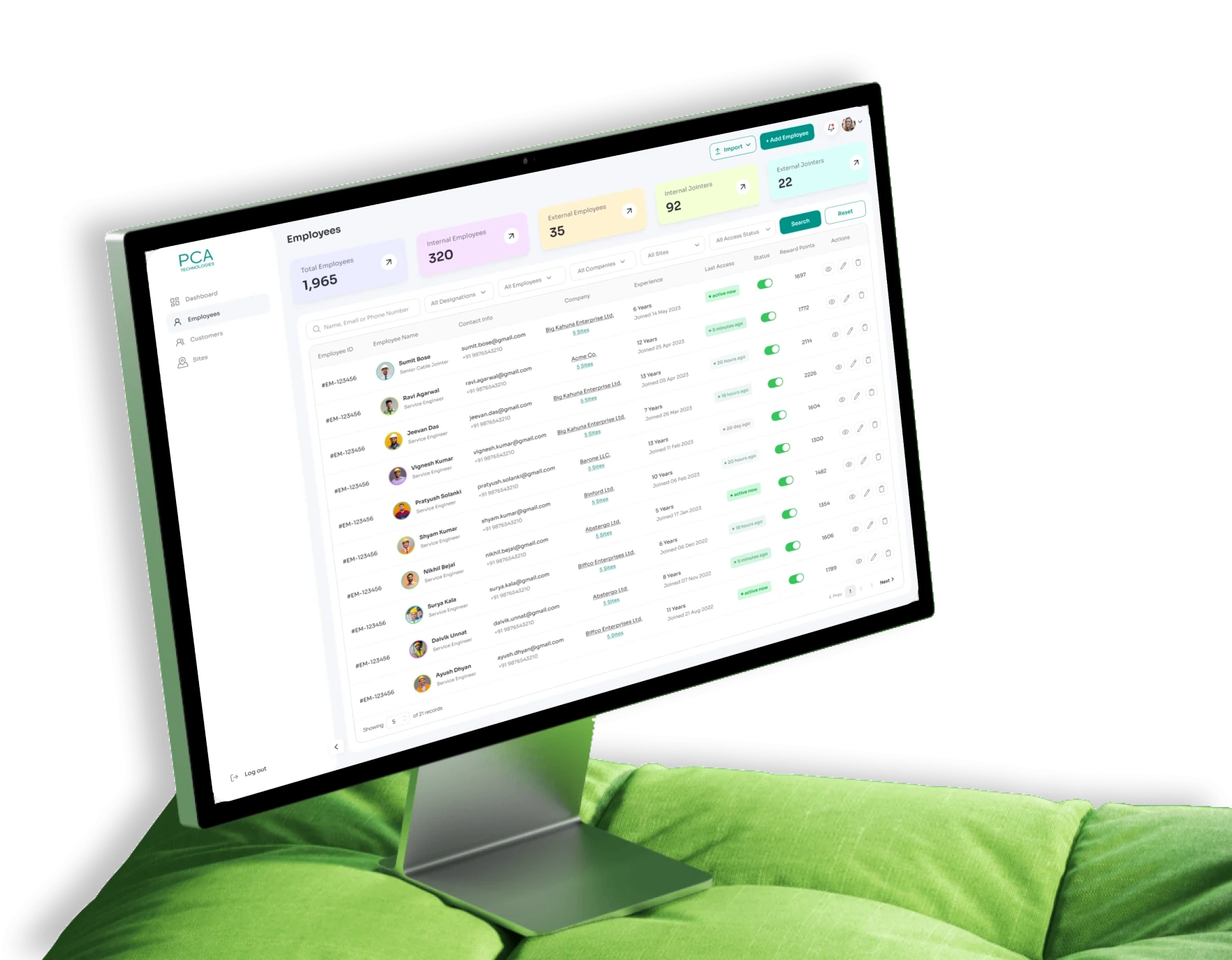 Dashboard Preview